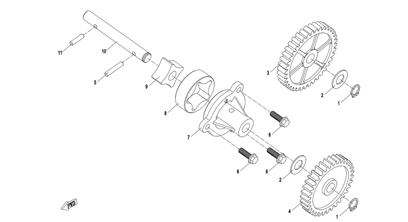 CForce 1000 Ölpumpe CFMoto CForce 1000 Ölpumpe