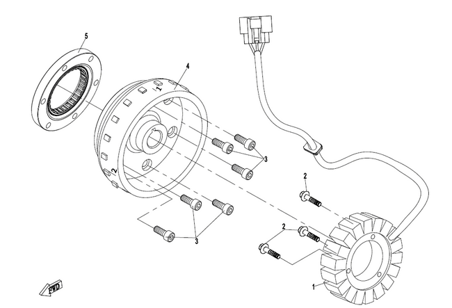 CFMoto CForce 850 Lichtmaschine