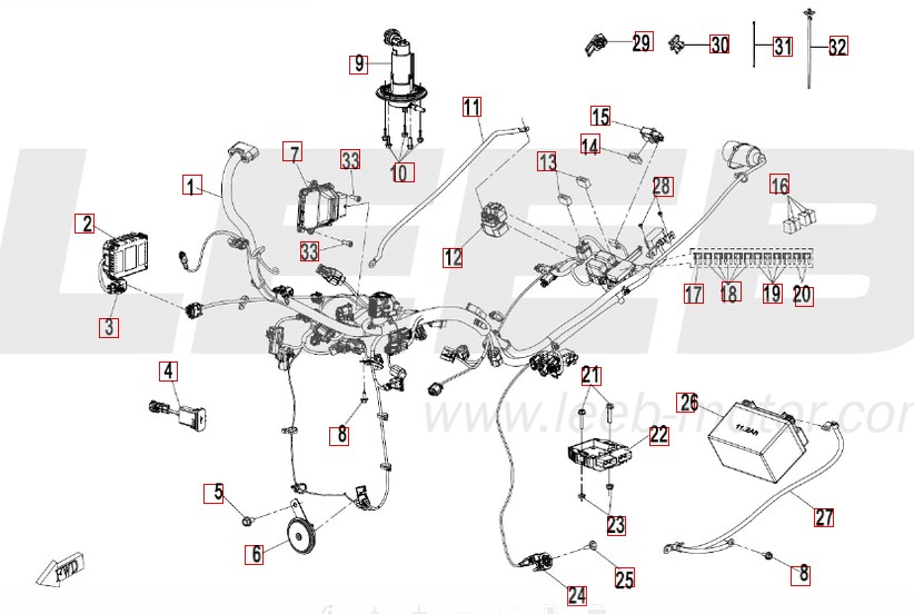 Elektrik - CFMOTO 450 MT Euro5+