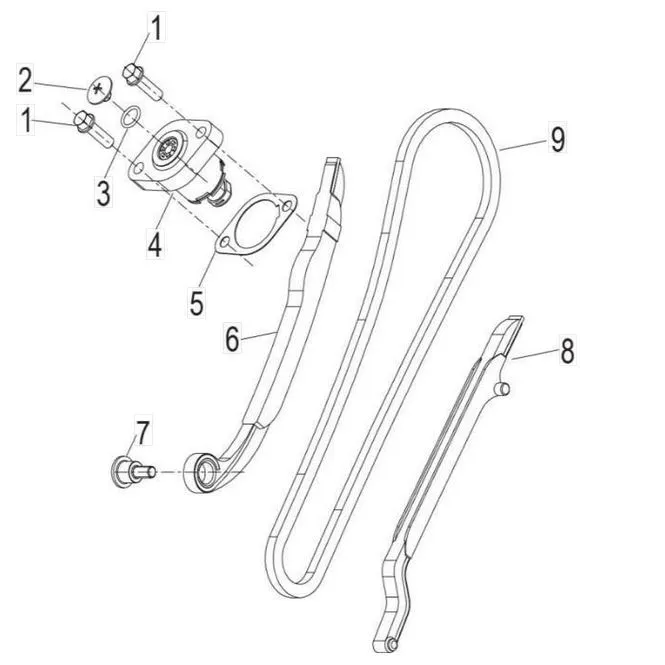 Leoncino 125 - Steuerkettenspanner