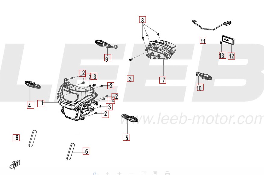 Licht - CFMOTO 450 MT