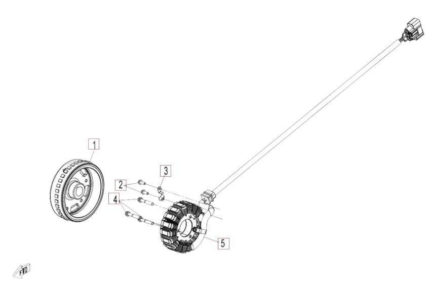 Magnetzündanlage - CFMoto 675 SR-R