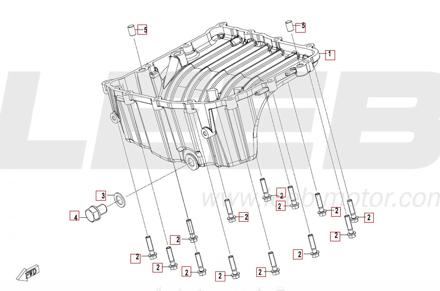 Ölwanne - CFMOTO 450 MT