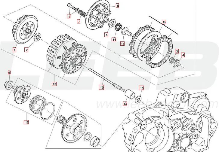 SWM SM500R E5 Kupplung