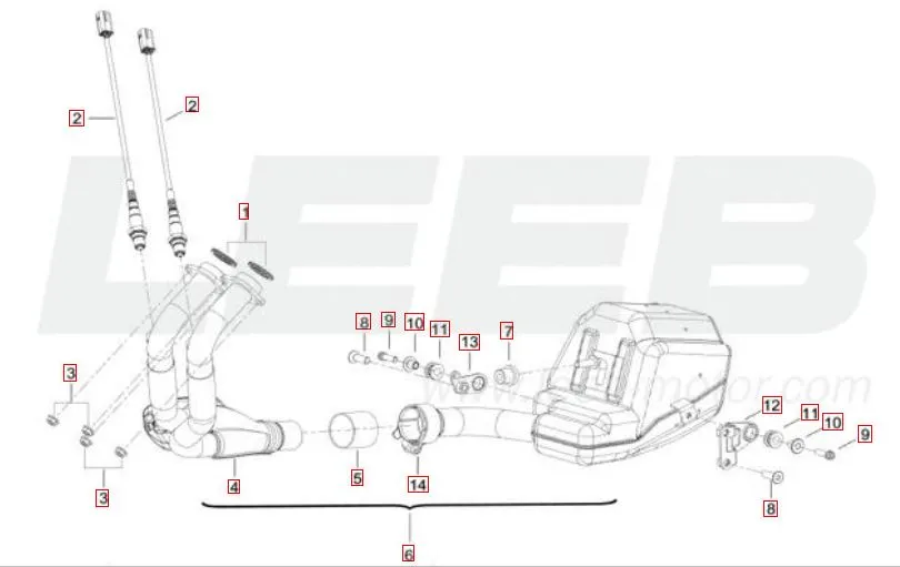 SRT 700 - Auspuff SRT 700 - Auspuff