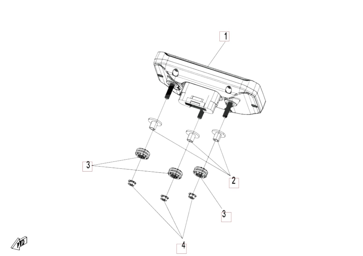 Tacho CFMoto Tacho - CFMOTO 675 NK