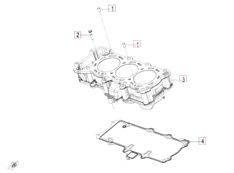 Zylinder - CFMOTO 675 SR-R