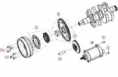 Anlasssystem - CFMOTO 450 MT