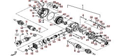 TGB Blade 1000 Differential hinten