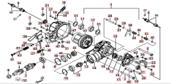 TGB Blade 1000 Differential vorne