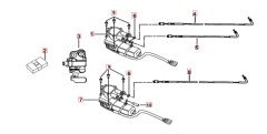 TGB Blade 1000 Stellmotor Differential