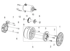 BN125 - Anlasser & Lichtmaschine