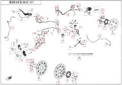 Bremssystem - CFMOTO 675SR-R Euro5+