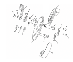 Royal Enfield Bullet Bremse Hinten