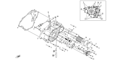 CFMoto CForce 520 Kurbelgehäuseabdeckung Links