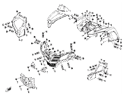Ersatzteile Frontverkleidung CFMOTO - CForce 450 ONE