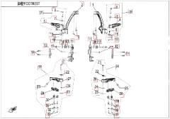 Fußrasten - CFMOTO 675SR-R Euro5+