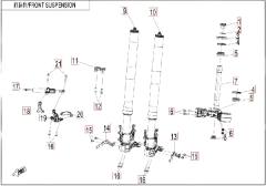 Gabelbein vorne - CFMOTO 675SR-R Euro5+