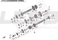 Getriebesystem 2 - CFMOTO 450 MT