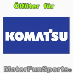 Komatsu Ölfilter