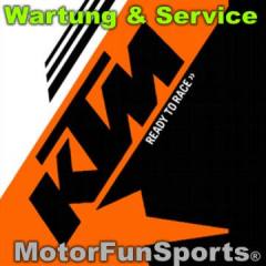 Wartung und Service Set für KTM Motorräder