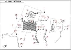 Kühlsystem - CFMOTO 675SR-R Euro5+