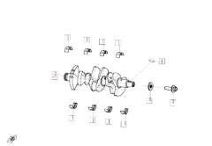 Kurbelwelle CFMOTO Kurbelwelle 2 - CFMoto 675 SR-R