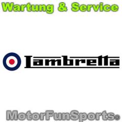 Wartung und Service Set für Lambretta Motorroller