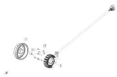 Magnetzündanlage CFMoto Magnetzündanlage - CFMoto 675 SR-R