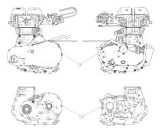 Royal Enfield Bullet Trials Motorersatzteile