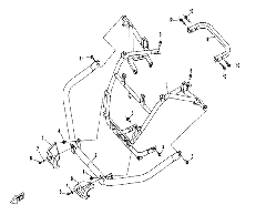 Ersatzteile Rammschutz - Vorne / Hinten CFMOTO - CForce 450 ONE