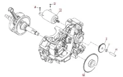 SWM RS125R Anlasser