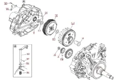 SWM RS125R Kupplung