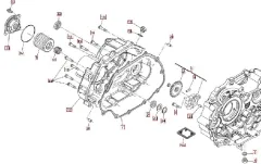 SWM RS125R Ölpumpe