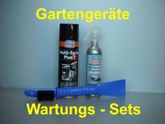 Wartung Set für Gartengeräte