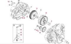 SWM SM125R Kupplung