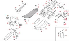 SWM SM125R Verkleidung