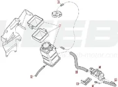 SWM SM500R Ausgleichsbehälter