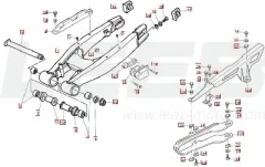 SWM SM500R Schwinge