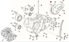 SWM SM500R Motorgehäuse links