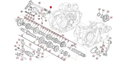 SWM SM500R Wechselgetriebe