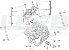 SWM Hoku 125 E5  Zylinderkopf