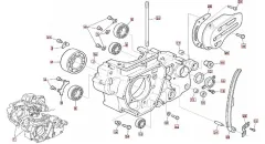 SWM RS 500 R E4 Motorgehäuse links