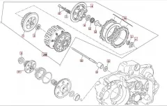 SWM RS 500R E4 Kupplung