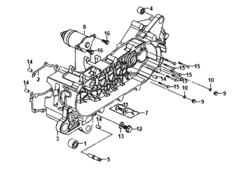 Sym Jet 14 Kurbelgehäuse