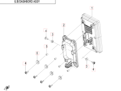 Tacho cfmoto 1000 mtx Tacho - CFMOTO 1000 MT-X