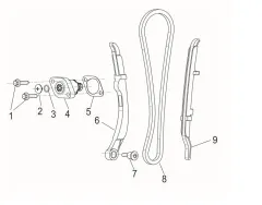 TNT 125 - Steuerkettenspanner