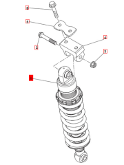 SWM Varez Stoßdämpfer hinten