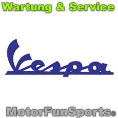 Wartung und Service Set für Vespa Motorroller