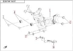 Vorderer Träger - CFMOTO 675SR-R Euro5+